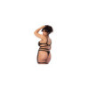 Body string grande taille noir 
